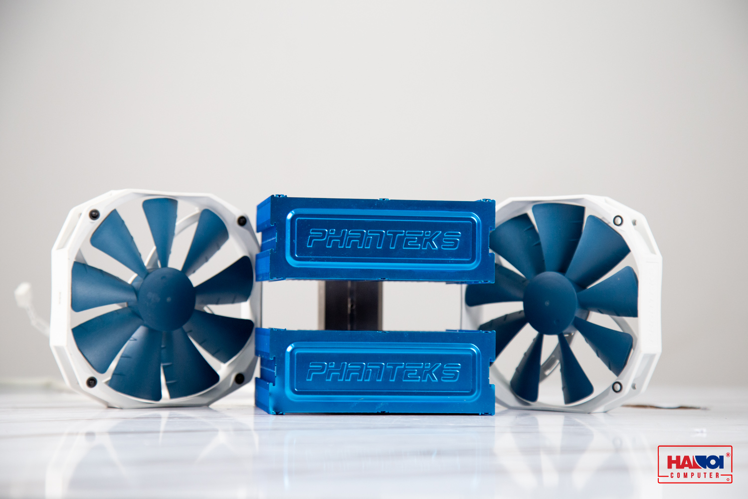 Tản Nhiệt CPU Phanteks TC14PE Blue Edition - Dual Fans Ultimate Cooler tổng thể